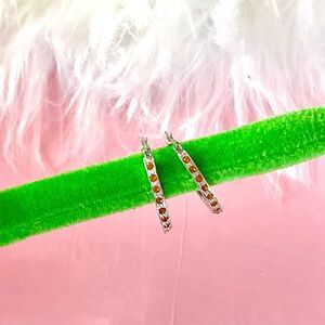 Avon Women’s Vintage Topaz Sterling Silver Earrings